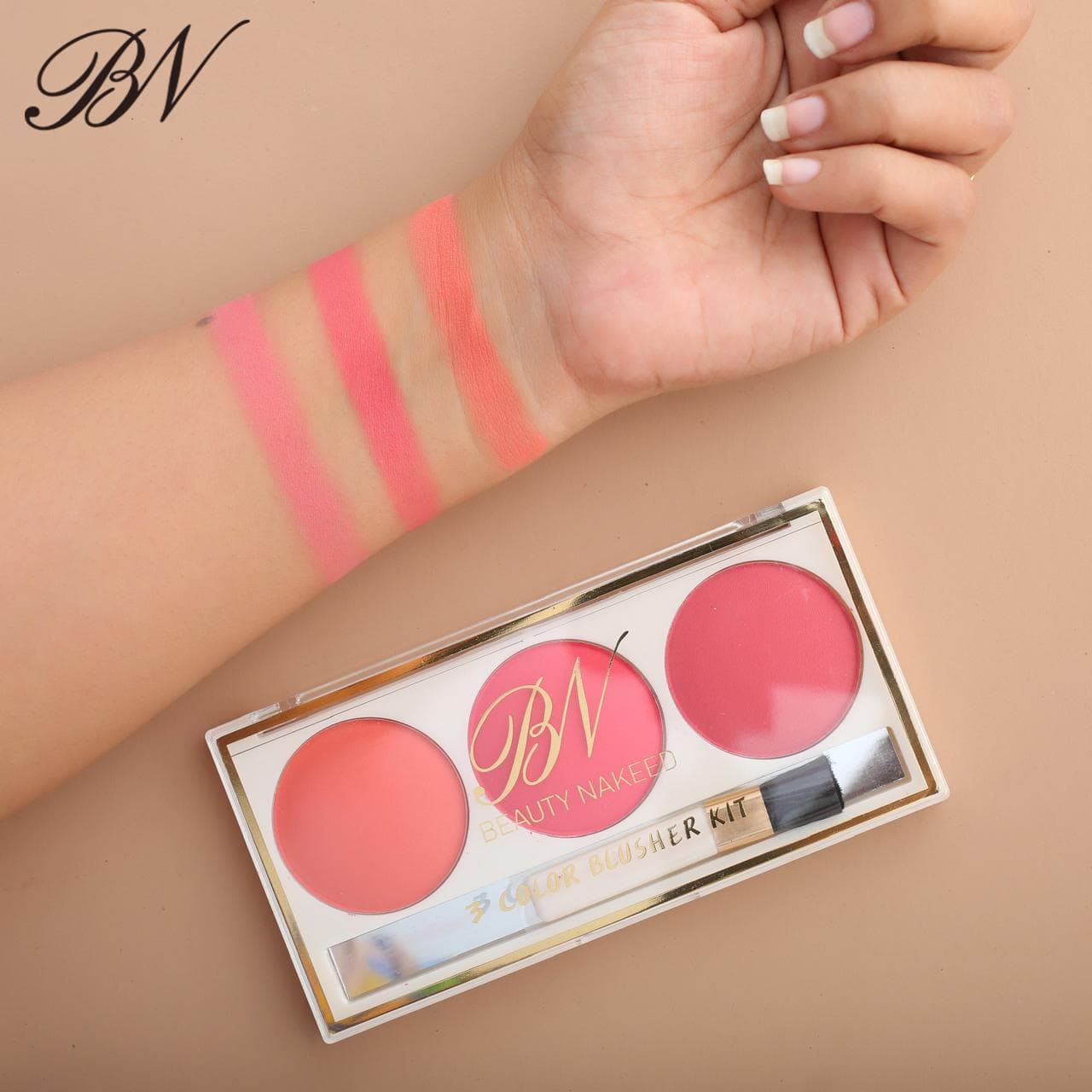BN Blusher Beauty Naked 3 Color Kit