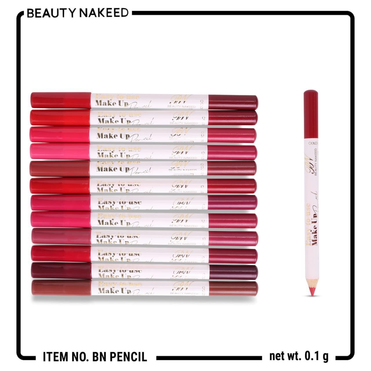 BN Easy to use Makeup Pencils Matte Lip Pencil